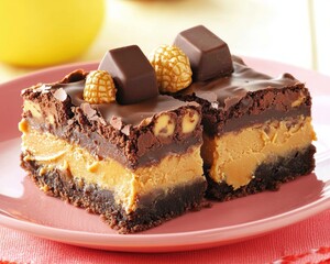 Peanut butter swirled into brownie batter creates a rich and decadent dessert that's hard to resist.