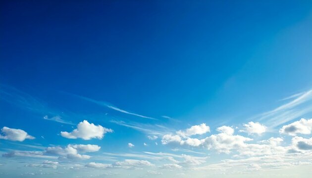 A vibrant blue sky with no clouds in sight, offering a perfect, crisp background on a bright, clear day