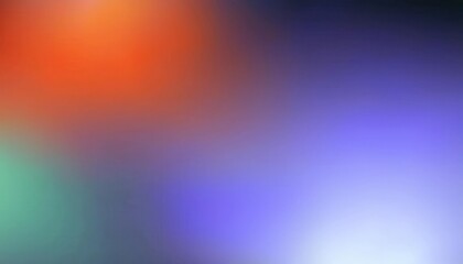 Poster - abstract blurred gradient with vibrant orange and blue hues for digital background or modern graphic design projects

