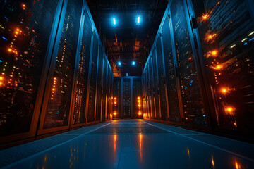 Wall Mural - edge computing, benefits and challenges of real-time data processing