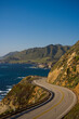 © Mint Images - California Highway 1 at milepost 59 on the Big Sur coast in the evening near Carmel, California, USA.