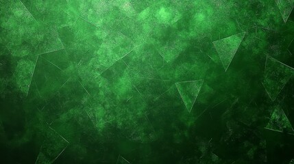 Wall Mural - Abstract digital art, dark green background, dotted textures, glowing points, digital network pattern, artistic abstract background, glowing dots