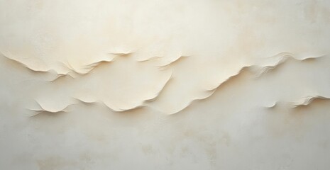 Aufkleber - Elegant Soft Creamy White Background with Subtle Textures and Light Blurred Borders