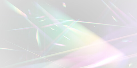 Wall Mural - png background with light bokeh effect. gorgeous christmas background with glowing dust. png rainbow