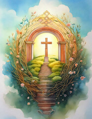 Wall Mural - 부활절