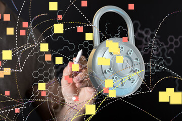Fototapete -  - neural network exposure digital