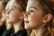 © Tetiana - Children Singing in Church Choir with Focused Expressions, Generative AI