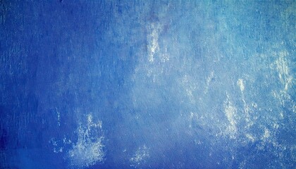 Fototapete - textured blue abstract background with soft brush strokes and gradient effect for digital design or wall art