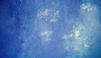 Poster - textured blue abstract background with soft brush strokes and gradient effect for digital design or wall art