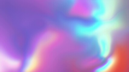 Wall Mural - Colorful Abstract Chromatic Background Loop