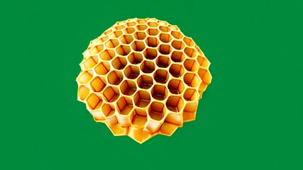 Wall Mural - honeycomb design highlights nature