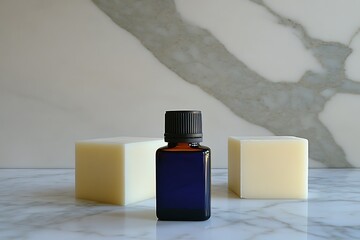 Wall Mural - Natural Skincare Essential Oil and Soap