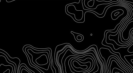 abstract topographic contour map concept, cartography geographic terrain pattern design, topo wavy b