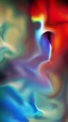 Wall Mural - Colorful Abstract Chromatic Background Loop