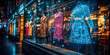 © Bartek - AI-Enhanced Fashion Retail Display with Digital Style Suggestions in Urban Storefront
