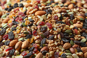 Wall Mural -  diy fruit and nut mix