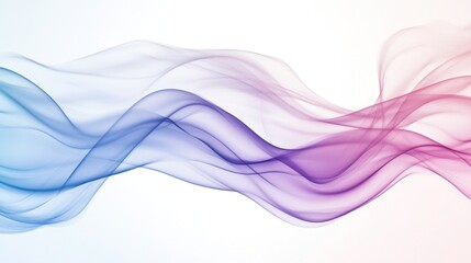 Wall Mural - Abstract Color Waves Graphic Design Background
