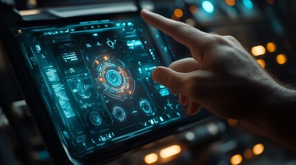 Future Technology Control Panel