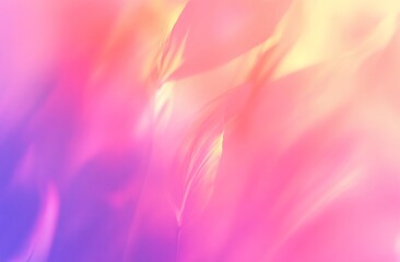 Wall Mural - abstract pastel pink, purple, and yellow gradient background.