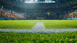 © Nur Rohman Rizki - Vibrant soccer stadium filled with enthusiastic fans under bright lights