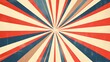 © sajar - Abstract Red White Blue Sunburst Radial Design
