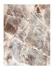 Leinwandbilder - Elegant Close Up of Beautiful Polished Marble Surface Showcasing Unique Natural Patterns and Textures : Generative AI