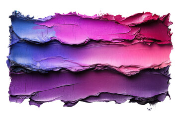 Poster - An abstract background featuring vibrant layers of textured paint in shades of purple, pink, and blue, ideal for creative projects or design work.