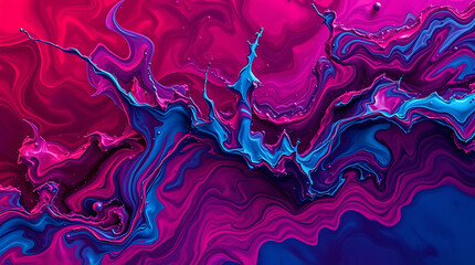 Wall Mural - 8k ultra hd desktop wallpaper background depicting a massive scale, heroic scene of a dynamic colorf