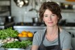 © MILKY_PS - Captivating Portrait of a Woman in Her Kitchen Exploring the Essence of Culinary Passion and Healthy Living Through Vibrant Produce Discover the Story Behind Her Inspiring Lifestyle, Embracing Fresh