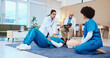 © peopleimages.com - Nurse, cpr or people training with doctor for first aid practice, cardiac arrest or safety protocol. Healthcare class, medical simulation or heart attack rescue in paramedic course or nursing school