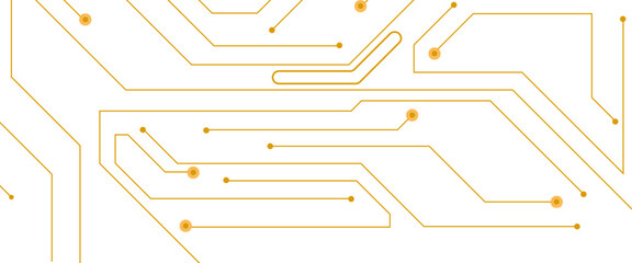 Vectors connecting lines and dots. Social networking. Futuristic electronics concept.