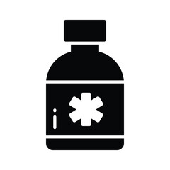 Poster - Have a look at this amazing medicine bottle vector in trendy style