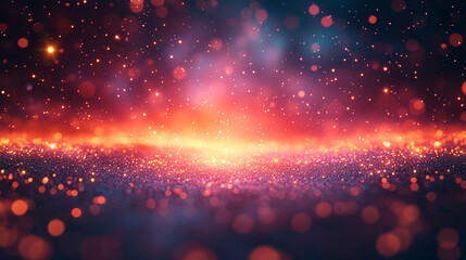 Red Orange Glitter Festive Sparkle Background Texture Design glow fire shine light shiny bokeh magic