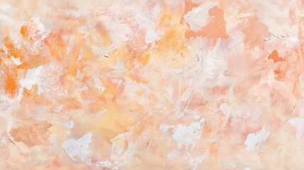 Wall Mural - Abstract expression of warm hues blending together, creating a soft, inviting background for artistic projects