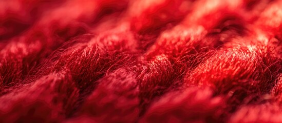 Canvas Print - close up of red textured surface offering space for text and design elements in a vibrant and engagi