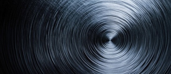 Wall Mural - macro image of brushed satin stainless steel texture ideal for background or text placement in desig
