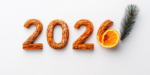 Aufkleber - Rustic Typography Design for 2026 Nature-Inspired Textures in Organic Materials for Corporate Branding and Sustainable Marketing in Eco-Conscious Industries