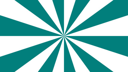 Aufkleber - Abstract background with rays retro starburst. Spiral radial striped pattern beam with rays. Retro explosion white and Green vintage ray sunrise. Green and White spiral twist background.