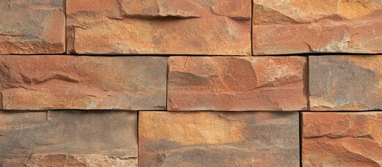 Wall Mural - Textured red brick wall surface providing a rustic and warm background for various design applications and creative projects.