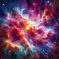 Wall Mural - nebula formation new stars