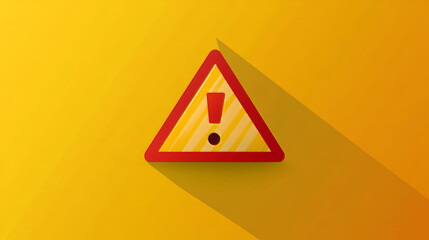 Vector version. Isolated attention icon for web design or warning concept. Jpeg version is also available