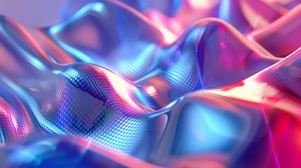 Wall Mural - abstract background of colorful, flowing shapes.