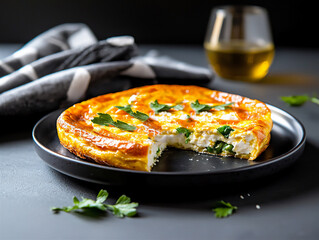 Wall Mural -  spring vegetable frittata