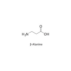 Wall Mural - Allyl methacrylate skeletal structure.Methacrylate ester compound schematic illustration. Simple diagram, chemical structure.