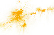 © dule964 - Turmeric powder flying, isolated on white background, clipping path