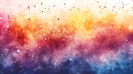 Aufkleber - Vibrant Colorful Splash of Abstract Digital Art in Dynamic Motion   Energetic and Explosion of Fluid Textures Glittering Particles and Dreamlike Celestial Elements