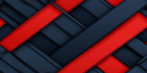 Wall Mural - template corporate concept red black grey and white contrast background. , isolated on white backgro