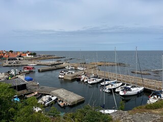 Wall Mural - boats in the harbor