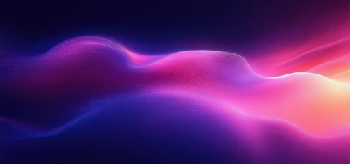 Wall Mural - Dreamy Abstract Background Soft Gradient Purple Pink Glow Serene Impressionism