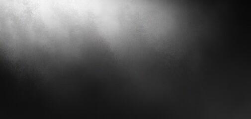 Wall Mural - Black Gradient Texture Abstract Background with Soft Shadows and High Contrast Lighting for Minimalist Design